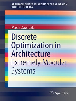 cover image of Discrete Optimization in Architecture
